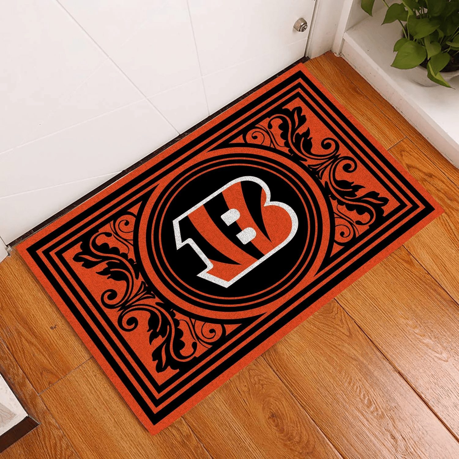 cincinnati bengals doormat bg318 gbscz