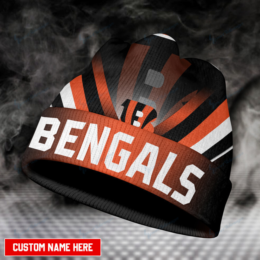 cincinnati bengals personalized wool beanie 29 zjn43