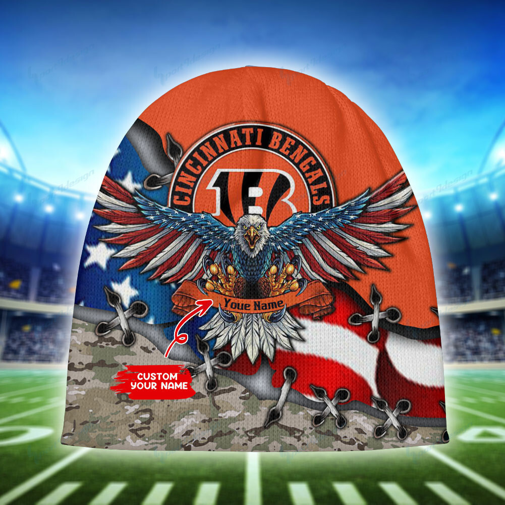 cincinnati bengals personalized wool beanie 69 vqwfk
