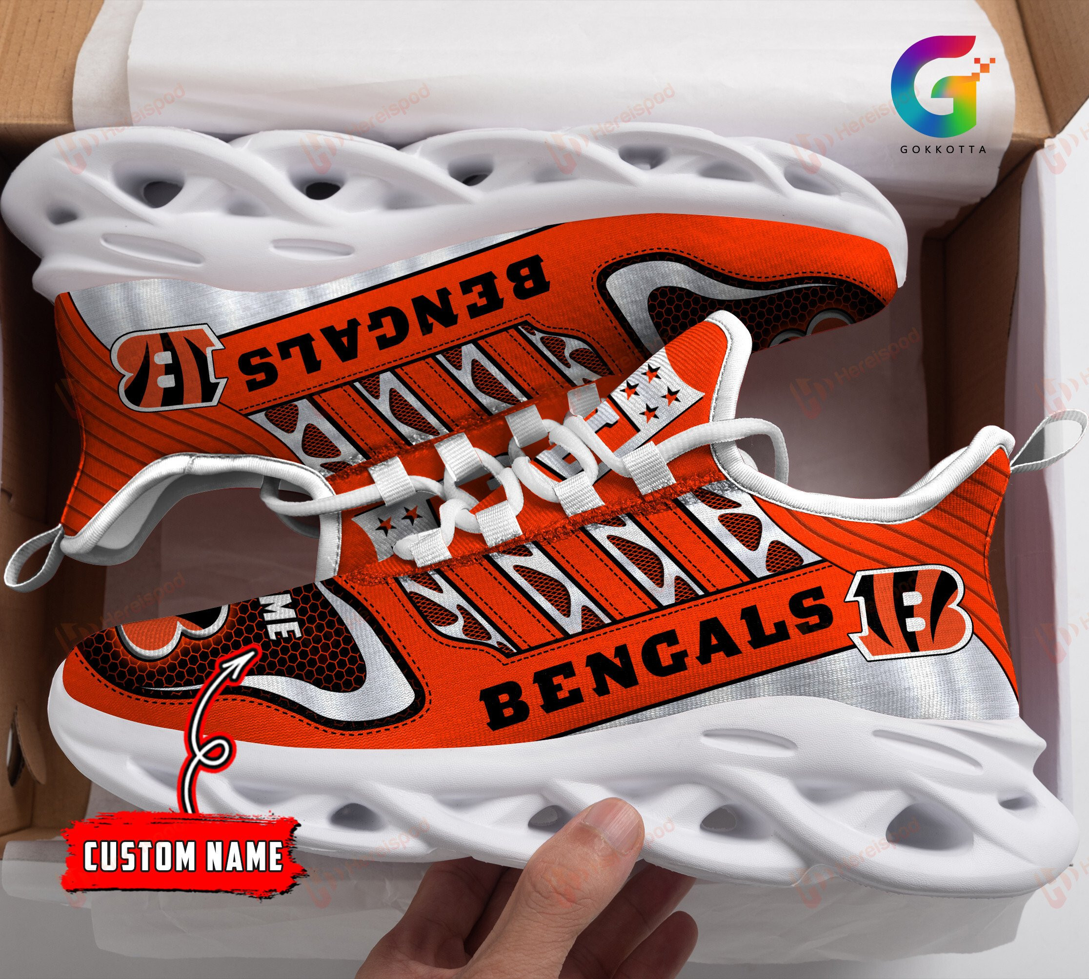 cincinnati bengals personalized yezy running sneakers 225 0apjd