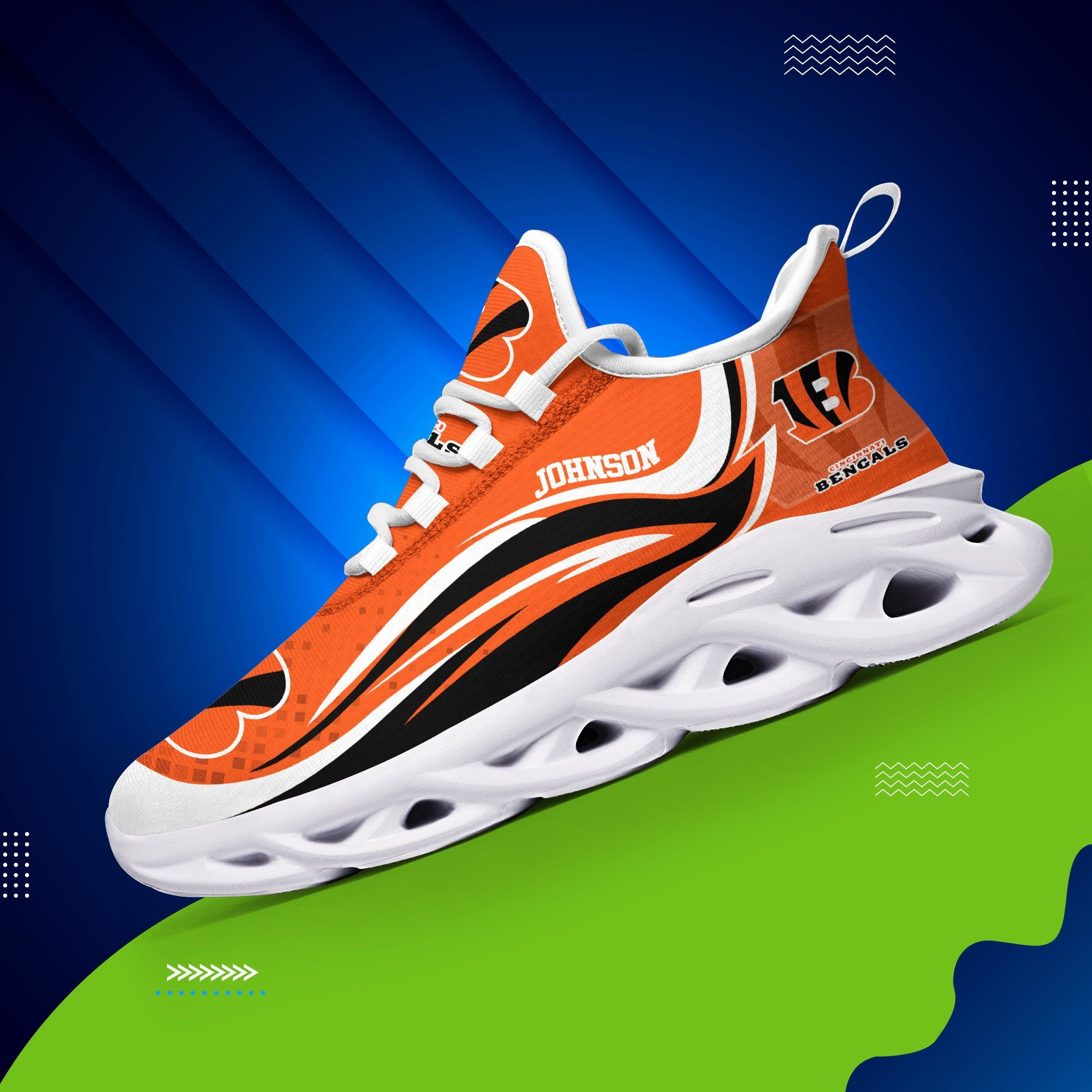 cincinnati bengals personalized yezy running sneakers 392 gu8nt