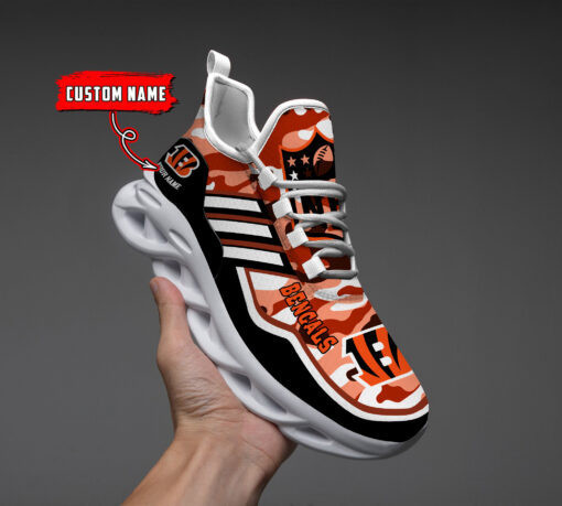 cincinnati bengals personalized yezy running sneakers bg211 lokip