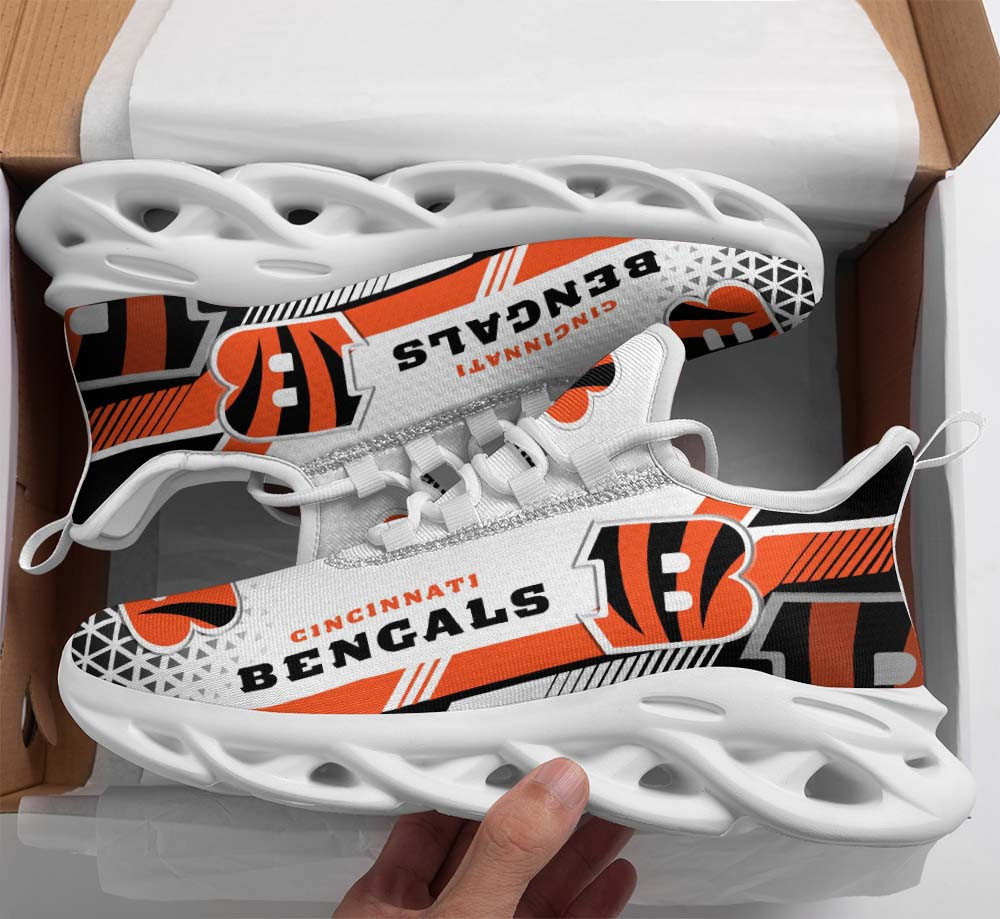 cincinnati bengals personalized yezy running sneakers bg295 olwpm