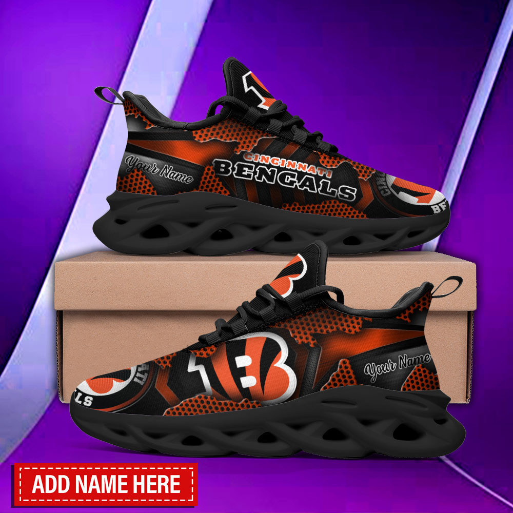 cincinnati bengals personalized yezy running sneakers bg773 cgndt