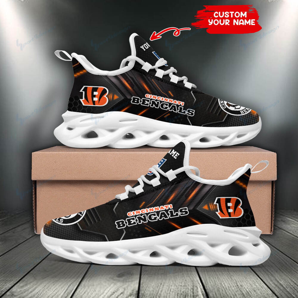 cincinnati bengals personalized yezy running sneakers spd212 bnoxe