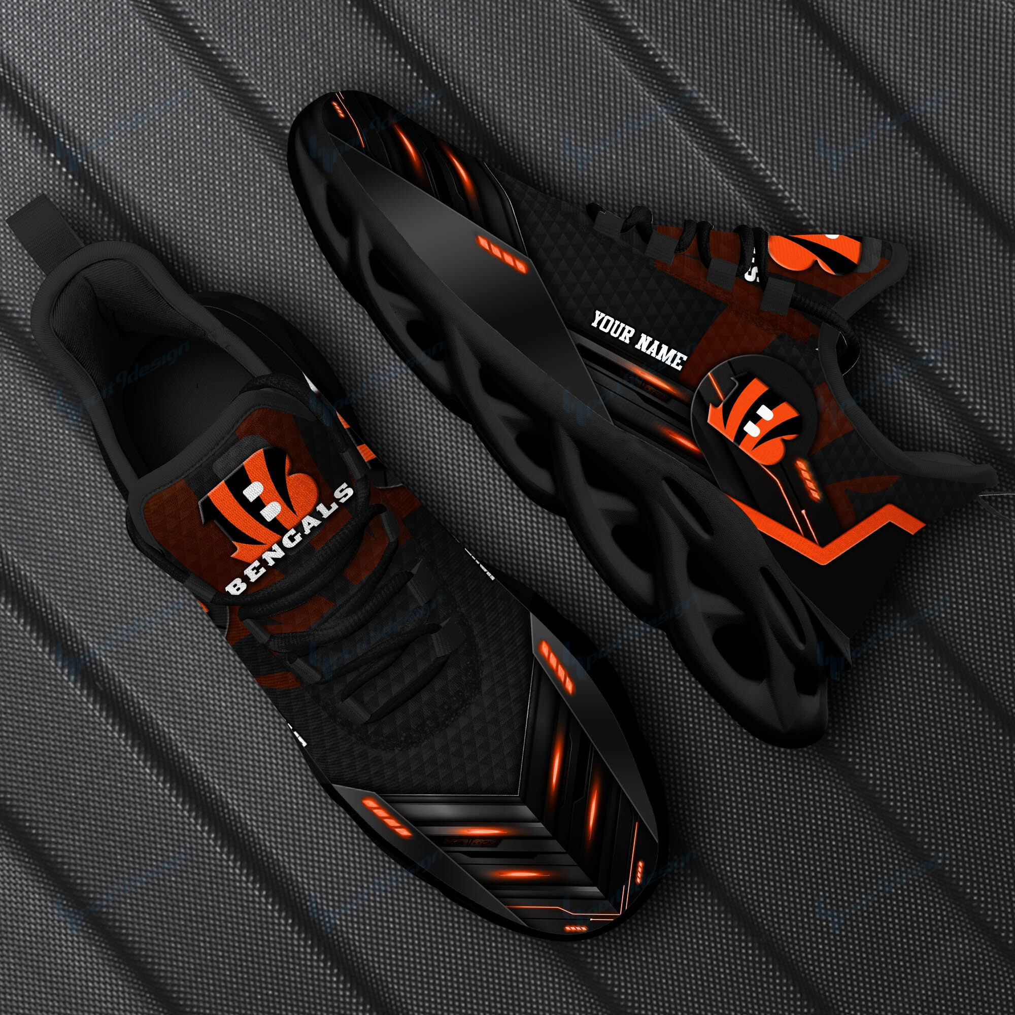 cincinnati bengals personalized yezy running sneakers spd231 istps