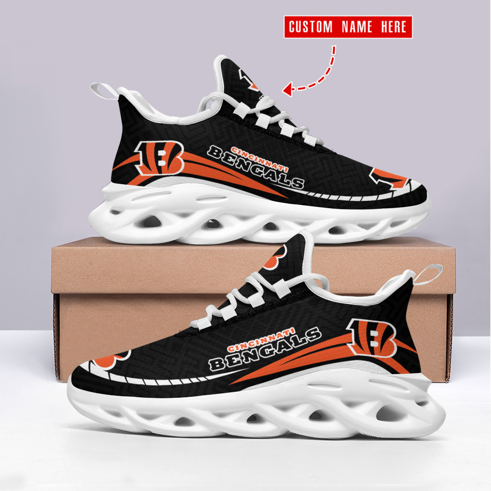 cincinnati bengals personalized yezy running sneakers spd467 6xdhk