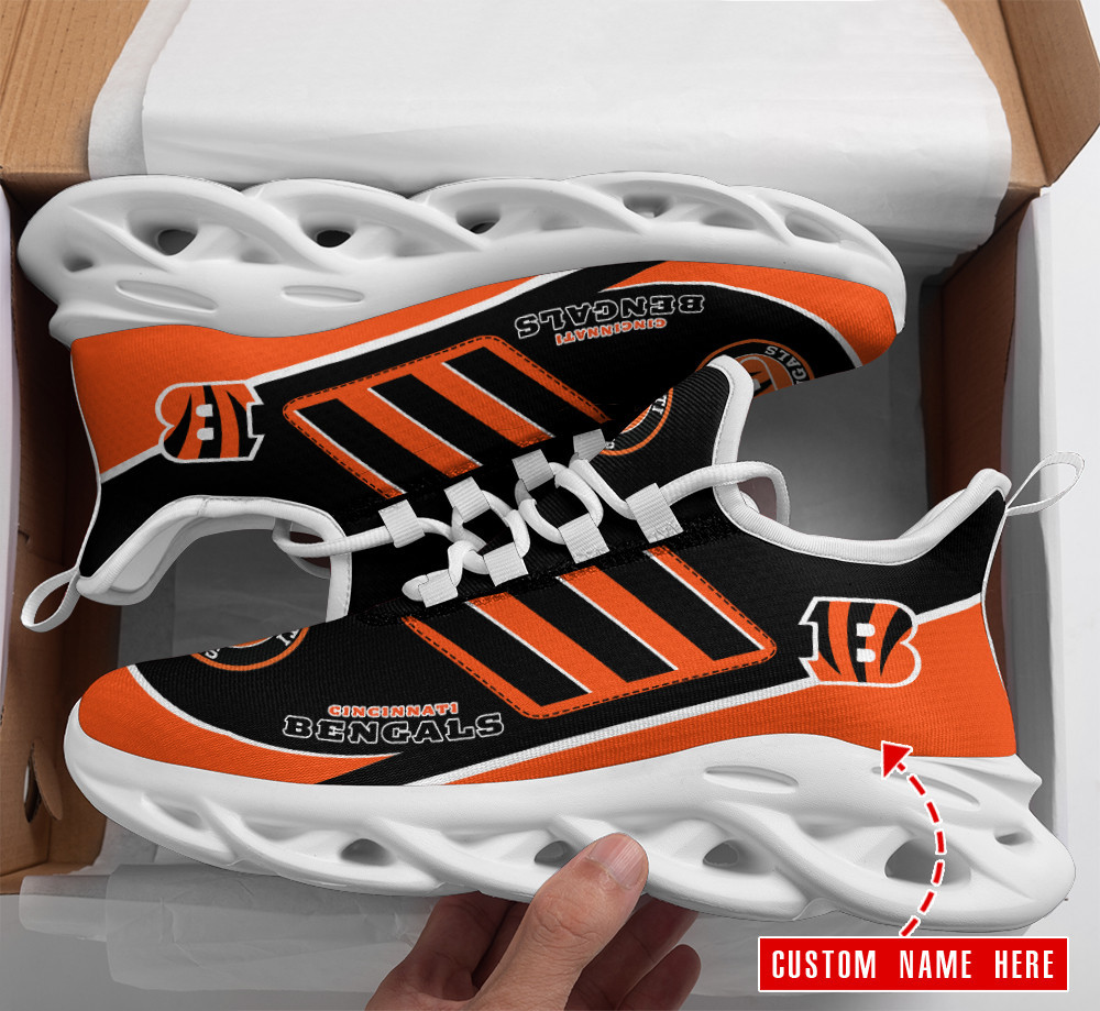 cincinnati bengals personalized yezy running sneakers spd468 p97bx