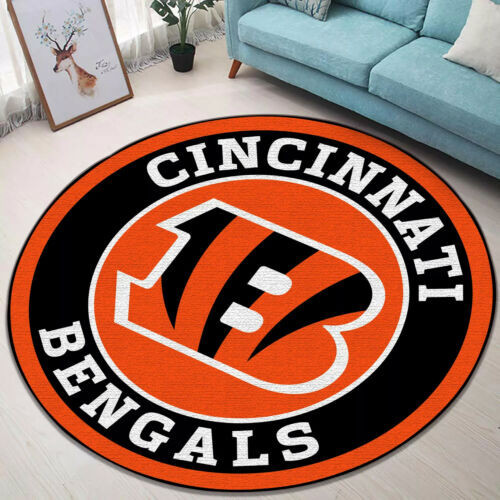 cincinnati bengals round rug 46 1tifc