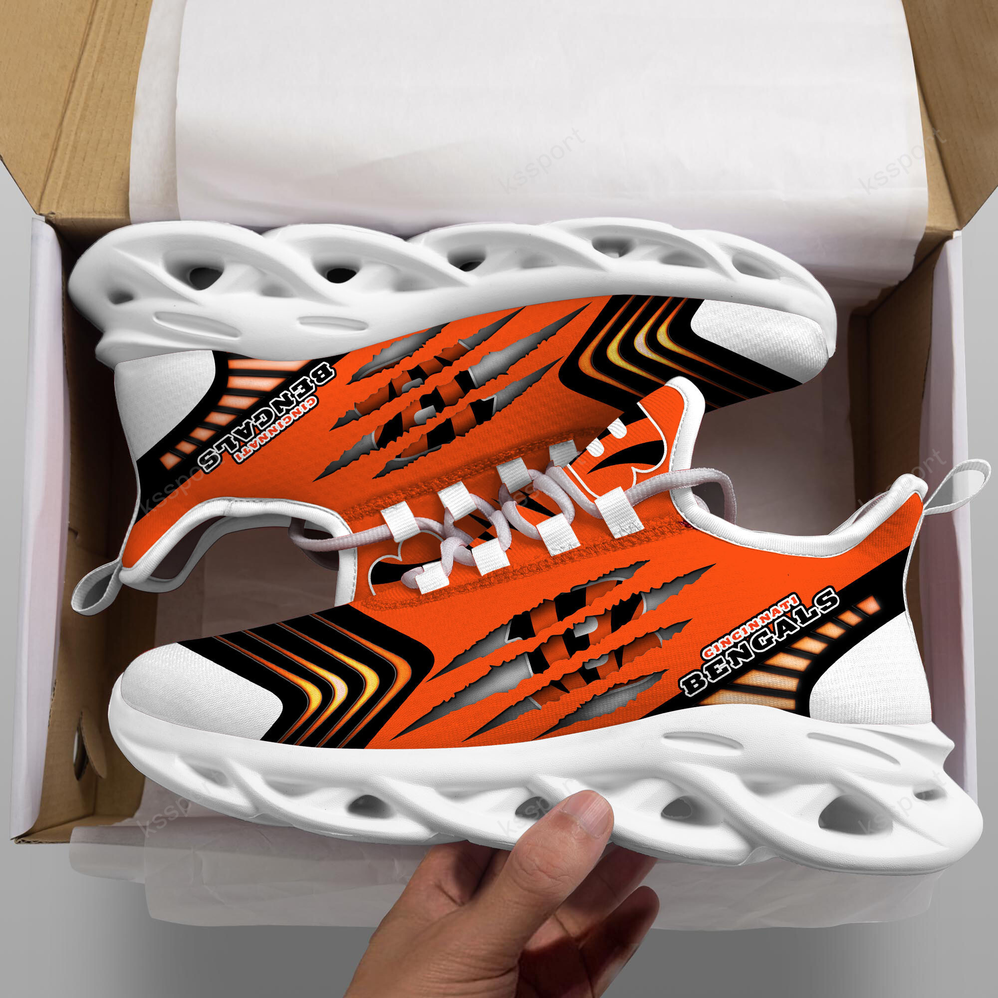 cincinnati bengals yezy running sneakers bb420 dpqxa