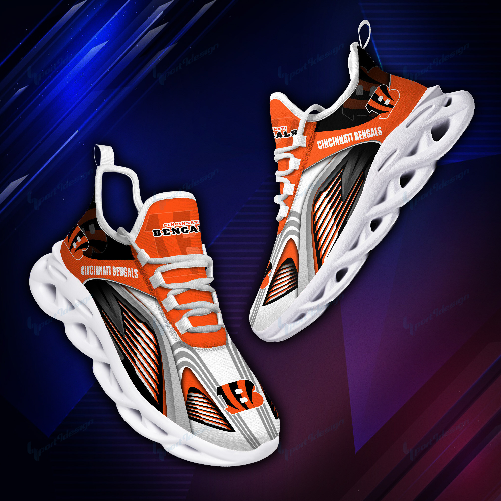 cincinnati bengals yezy running sneakers bb953 pm5x5