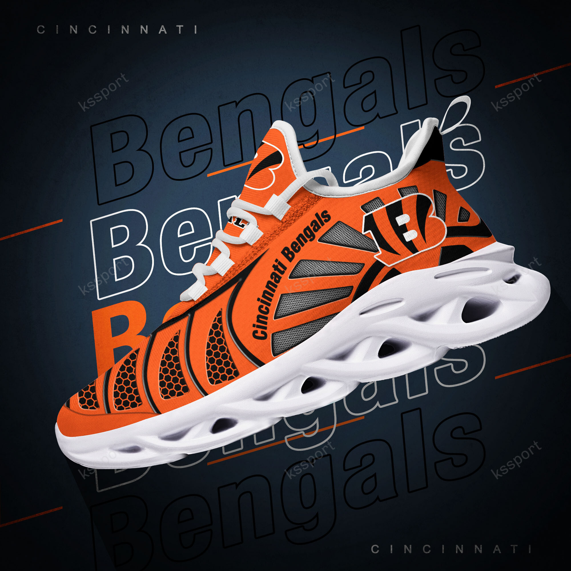 cincinnati bengals yezy running sneakers bg989 hazzp