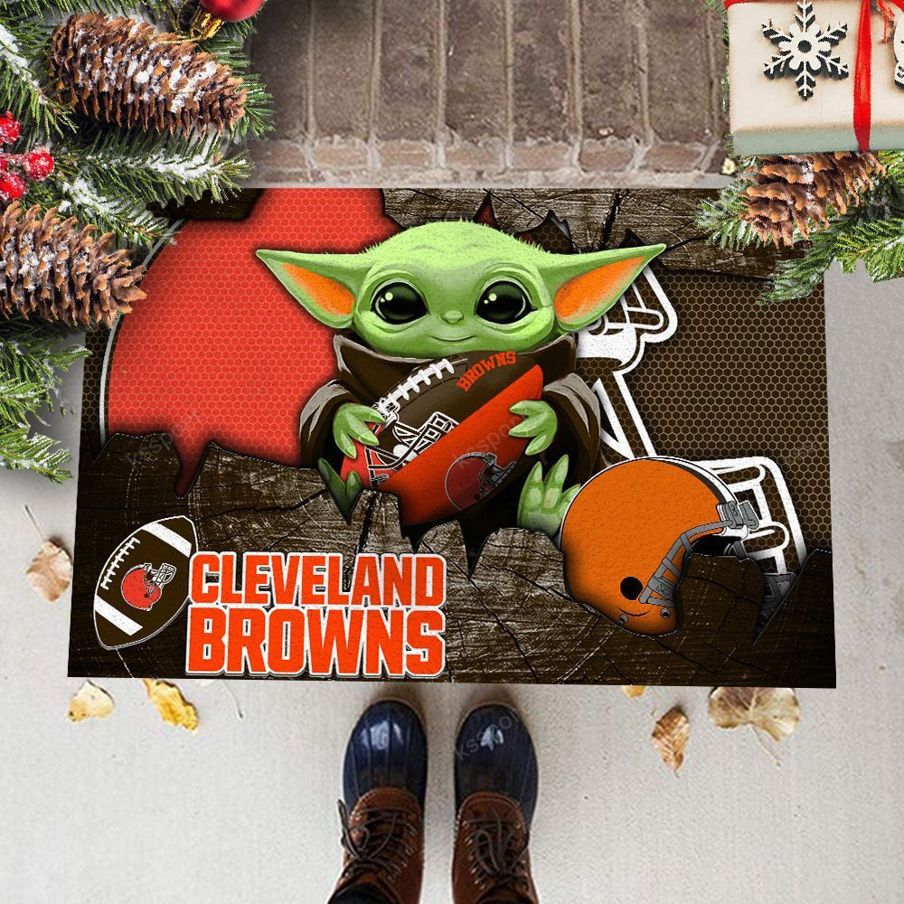 cleveland browns doormat bg130 uwck5