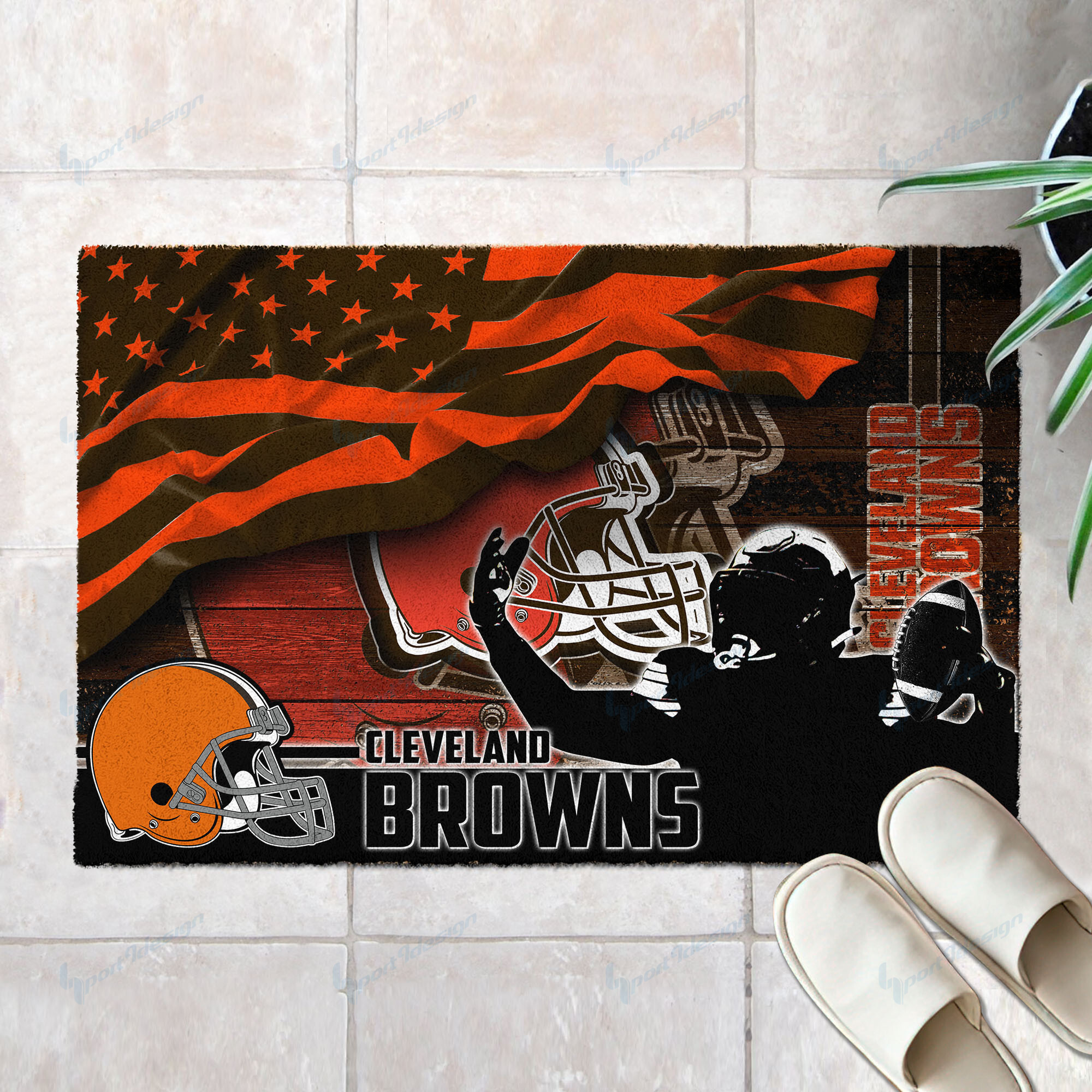 cleveland browns doormat bg38 gx1hg
