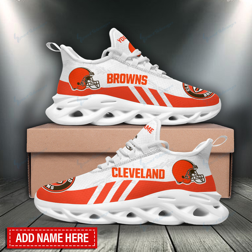 cleveland browns personalized yezy running sneakers bb868 zcb4q