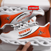 cleveland browns personalized yezy running sneakers bg61 z3vb1