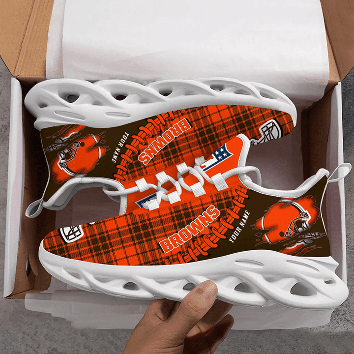 cleveland browns personalized yezy running sneakers spd282 vi3ad