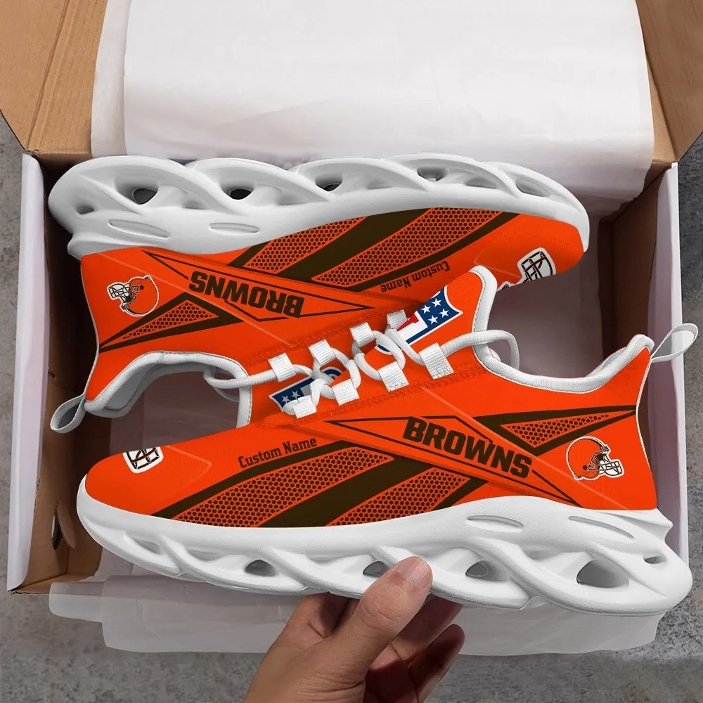 cleveland browns personalized yezy running sneakers spd520 ahbfu