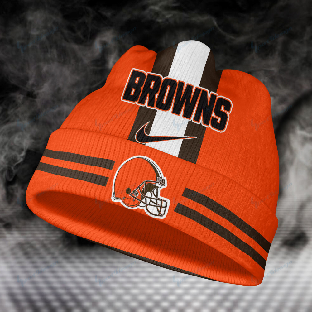 cleveland browns wool beanie 63 hazeu