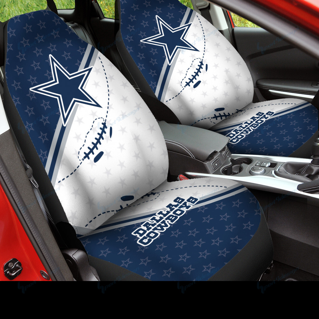 dallas cowboys car seat covers bg68 tn9nm