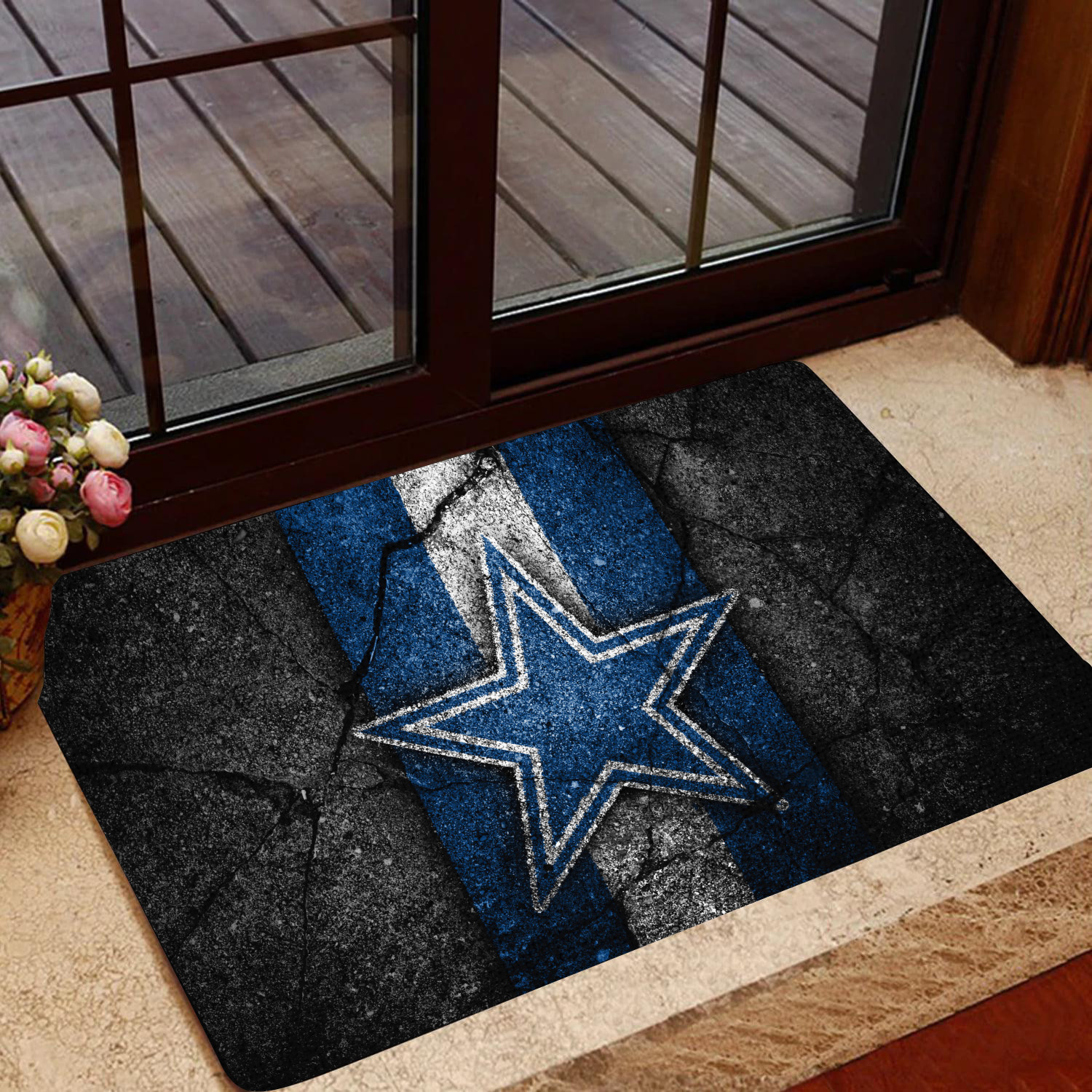 dallas cowboys doormat bg189 yh6jq