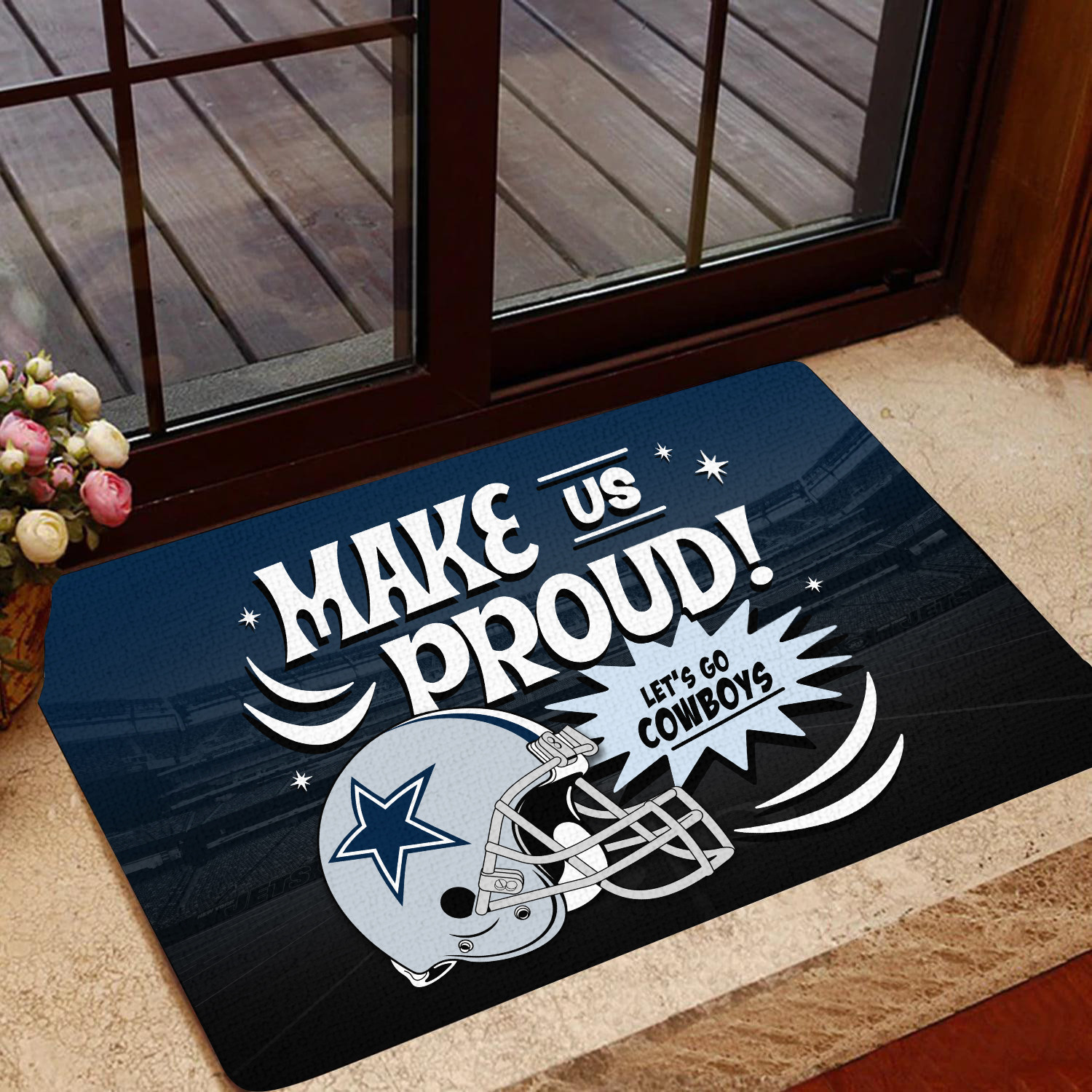 dallas cowboys doormat bg211 y45nw