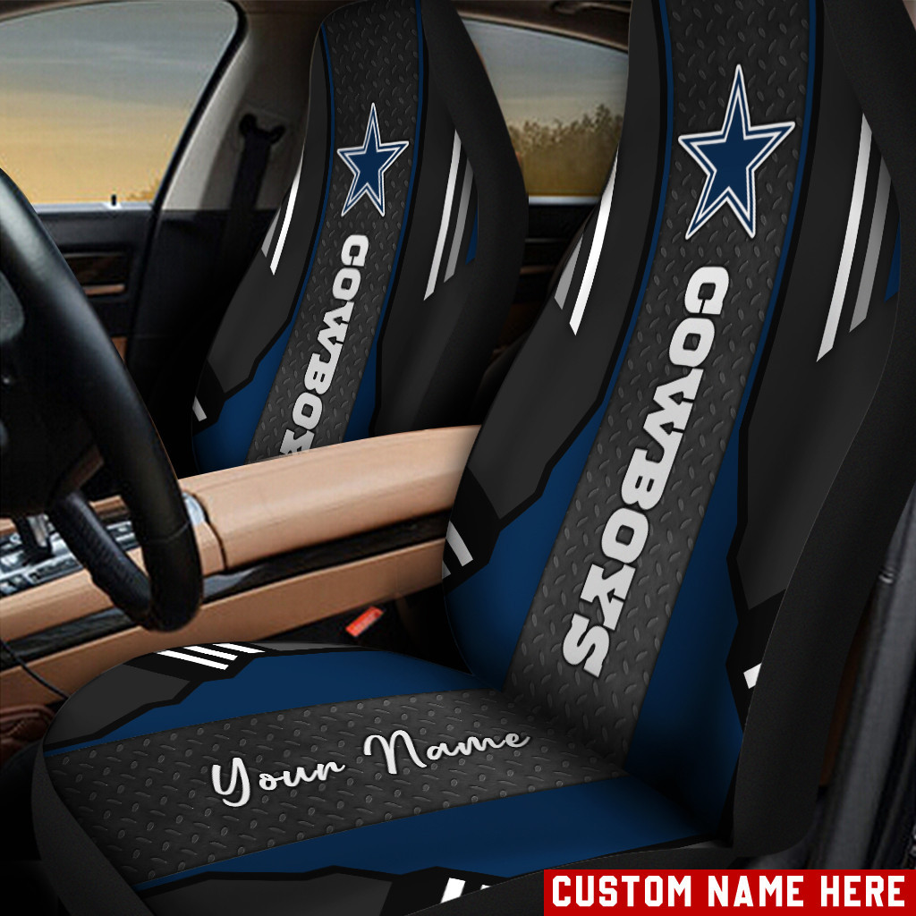 dallas cowboys personalized car seat covers bg08 r1nrn