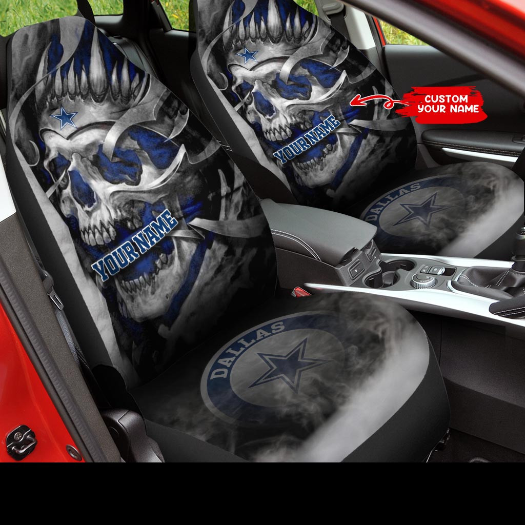 dallas cowboys personalized car seat covers bg153 byl4m