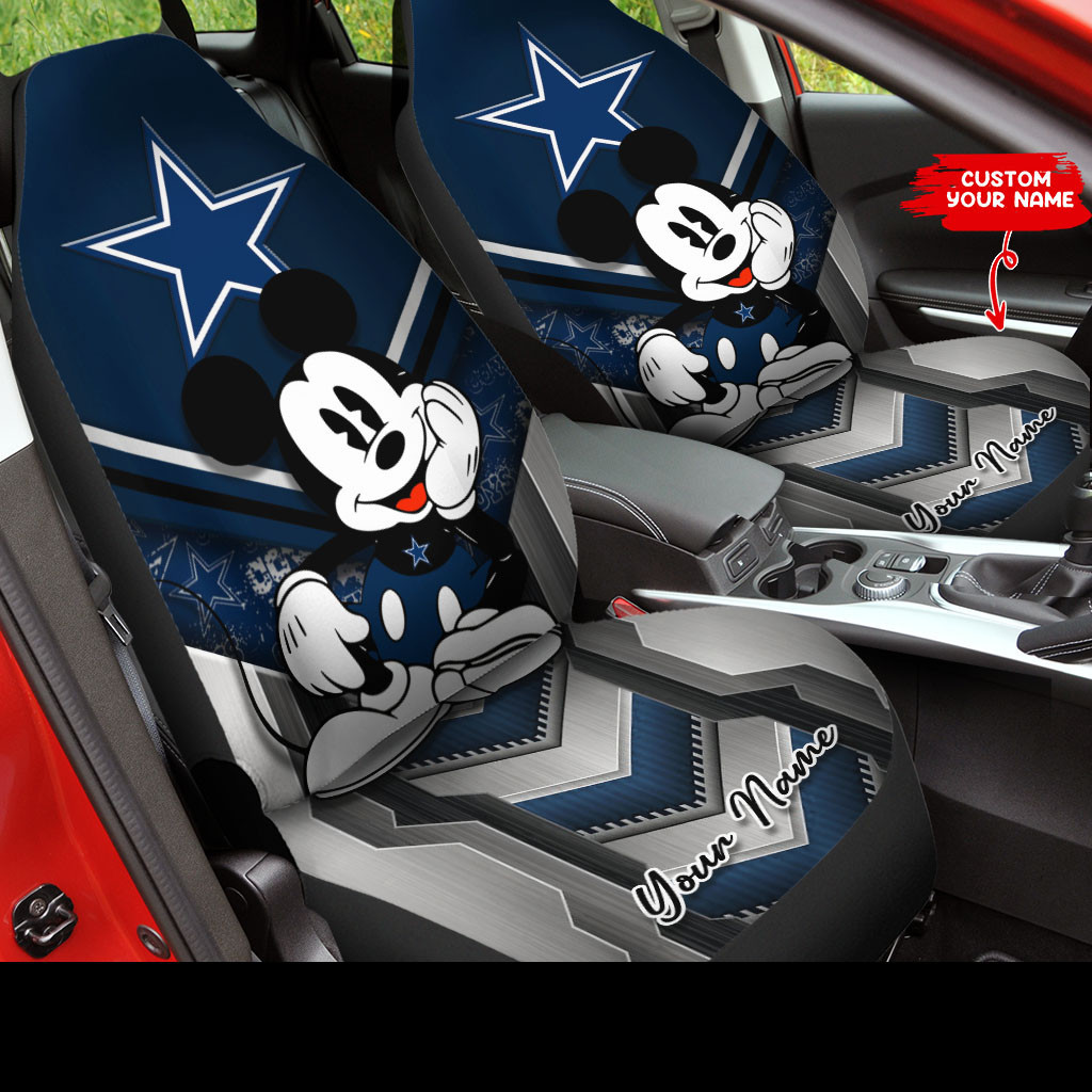 dallas cowboys personalized car seat covers bg235 nudfr