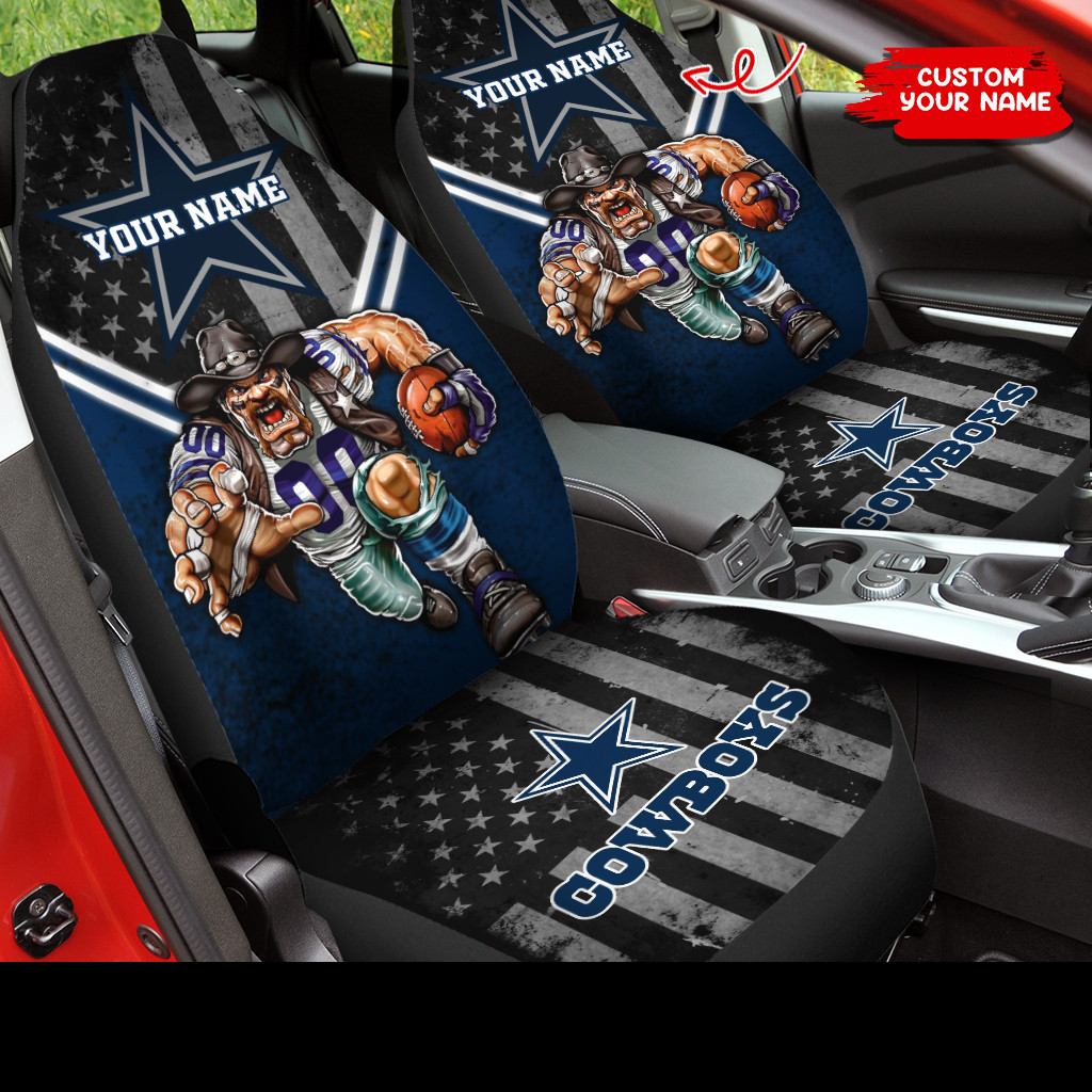dallas cowboys personalized car seat covers bg264 hjvdd