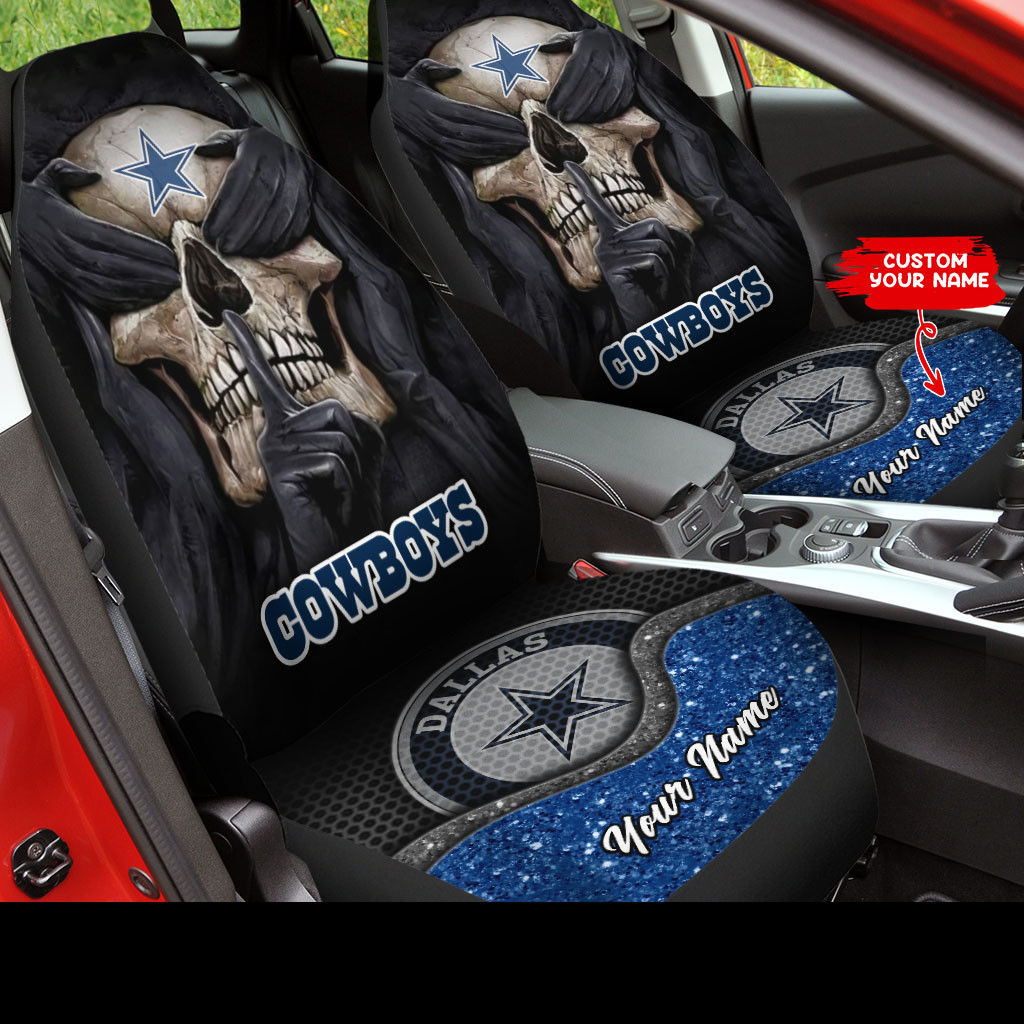 dallas cowboys personalized car seat covers bg311 iy7re