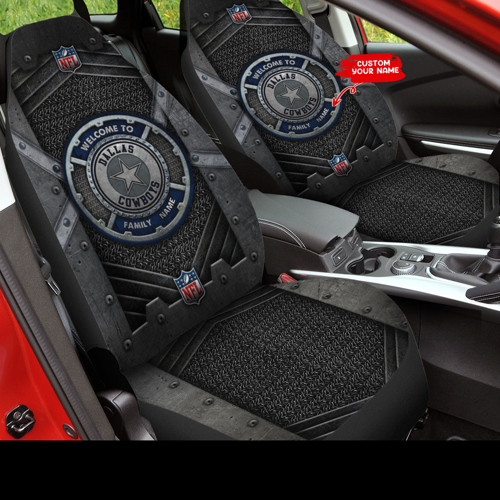 dallas cowboys personalized car seat covers bg316 0unrm