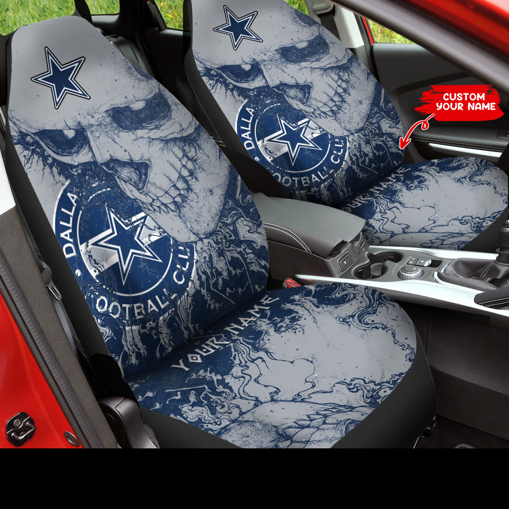 dallas cowboys personalized car seat covers bg328 bdbhh