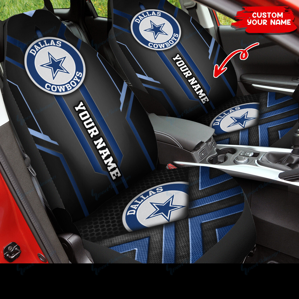 dallas cowboys personalized car seat covers bg88 hlhib