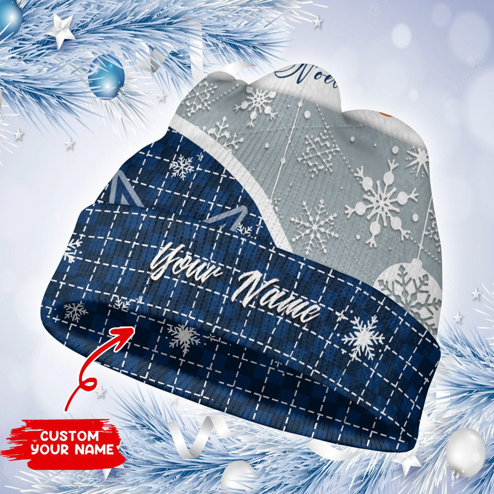 dallas cowboys personalized wool beanie 139 m39sv