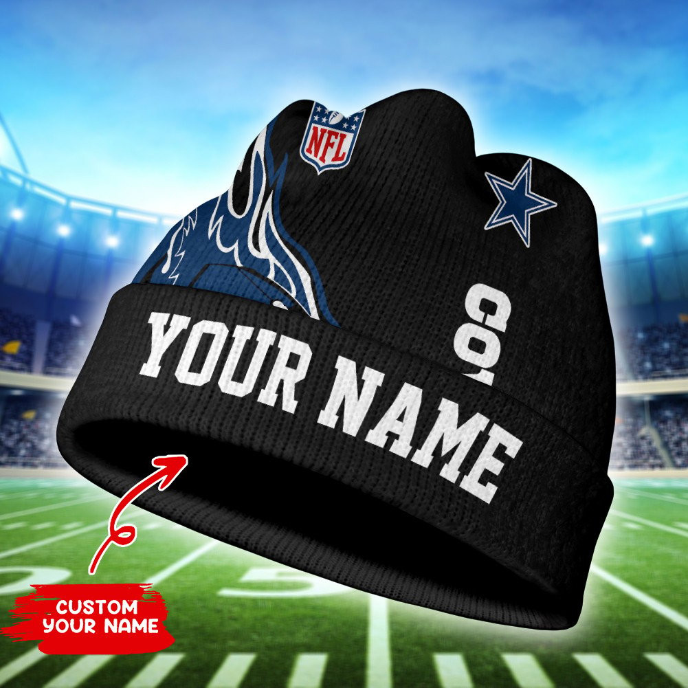 dallas cowboys personalized wool beanie 189 qc3i2