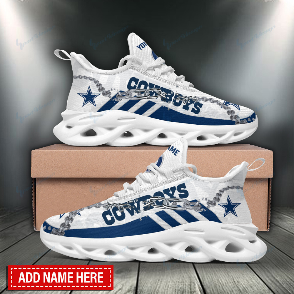 dallas cowboys personalized yezy running sneakers bb862 z437b