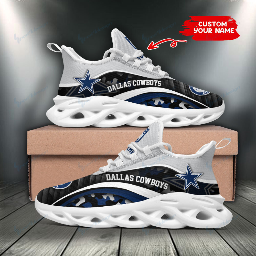 dallas cowboys personalized yezy running sneakers bb996 sku5g