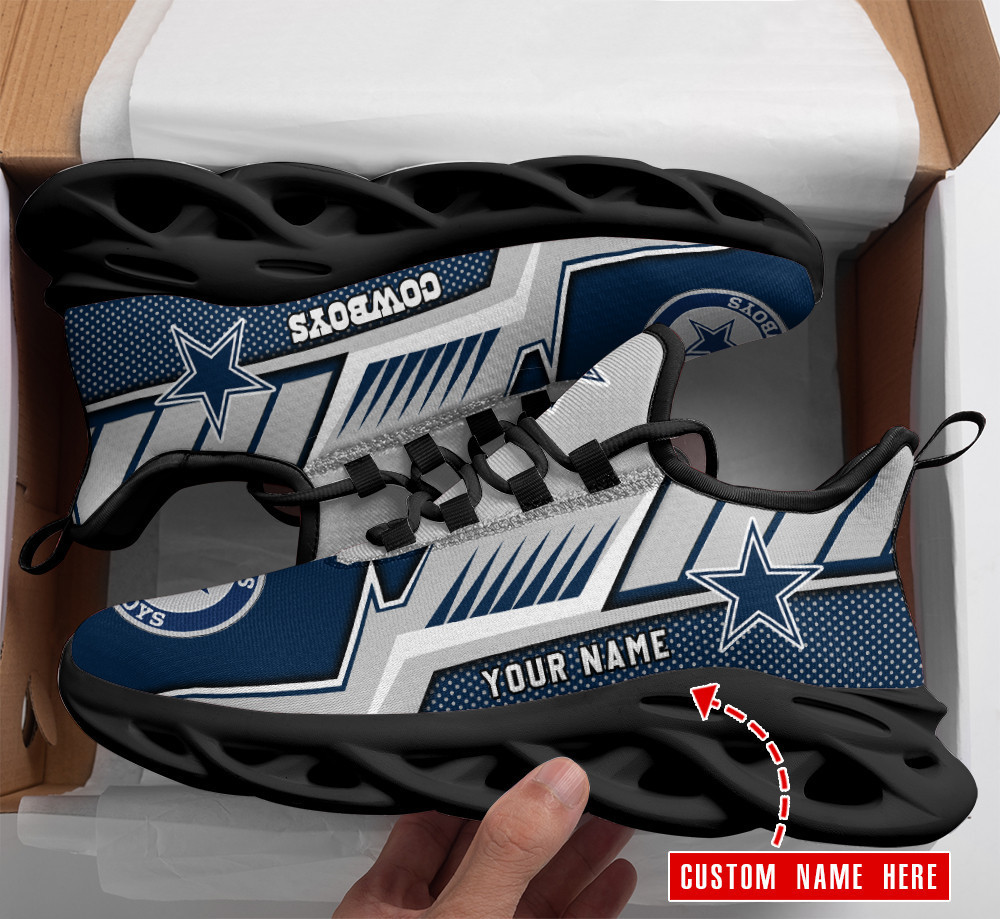 dallas cowboys personalized yezy running sneakers bg195 tz2zj