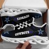 dallas cowboys personalized yezy running sneakers bg289 6yl99