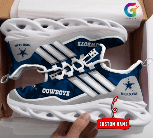 dallas cowboys personalized yezy running sneakers bg324 ikxjs