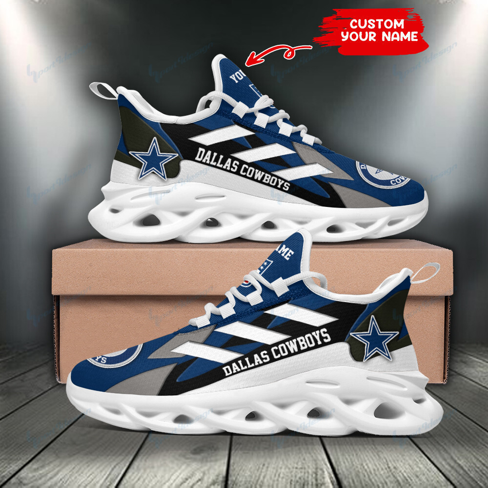 dallas cowboys personalized yezy running sneakers spd222 ktfhs