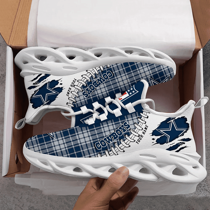 dallas cowboys personalized yezy running sneakers spd283 d8mnt