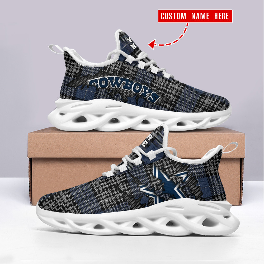 dallas cowboys personalized yezy running sneakers spd315 lkocd