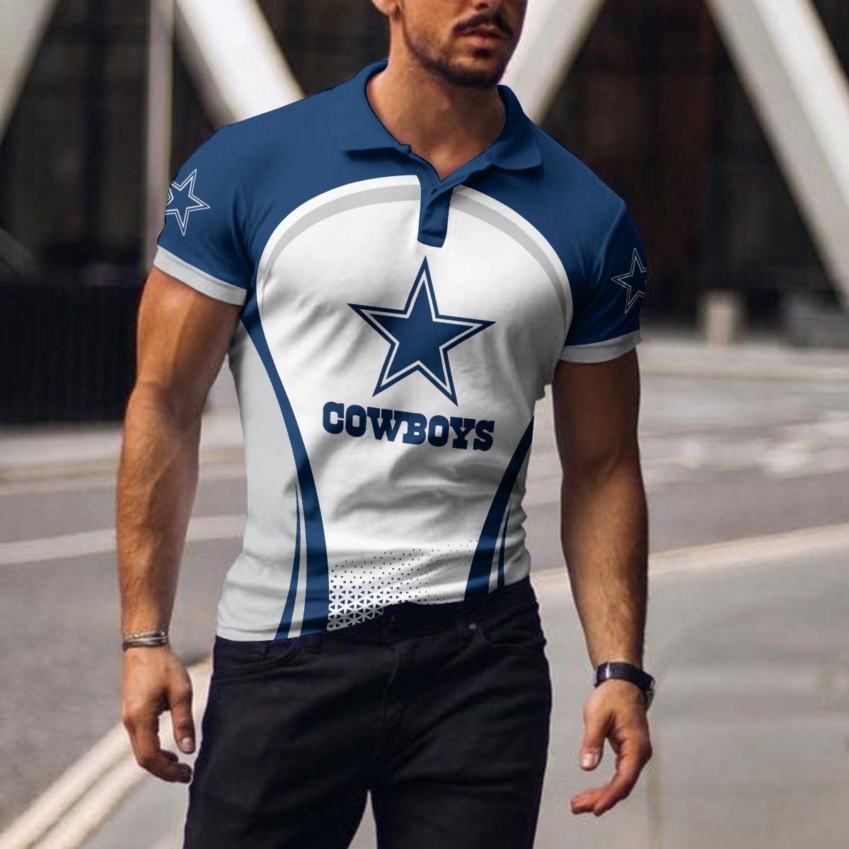 dallas cowboys polo t shirt 051 7czm7
