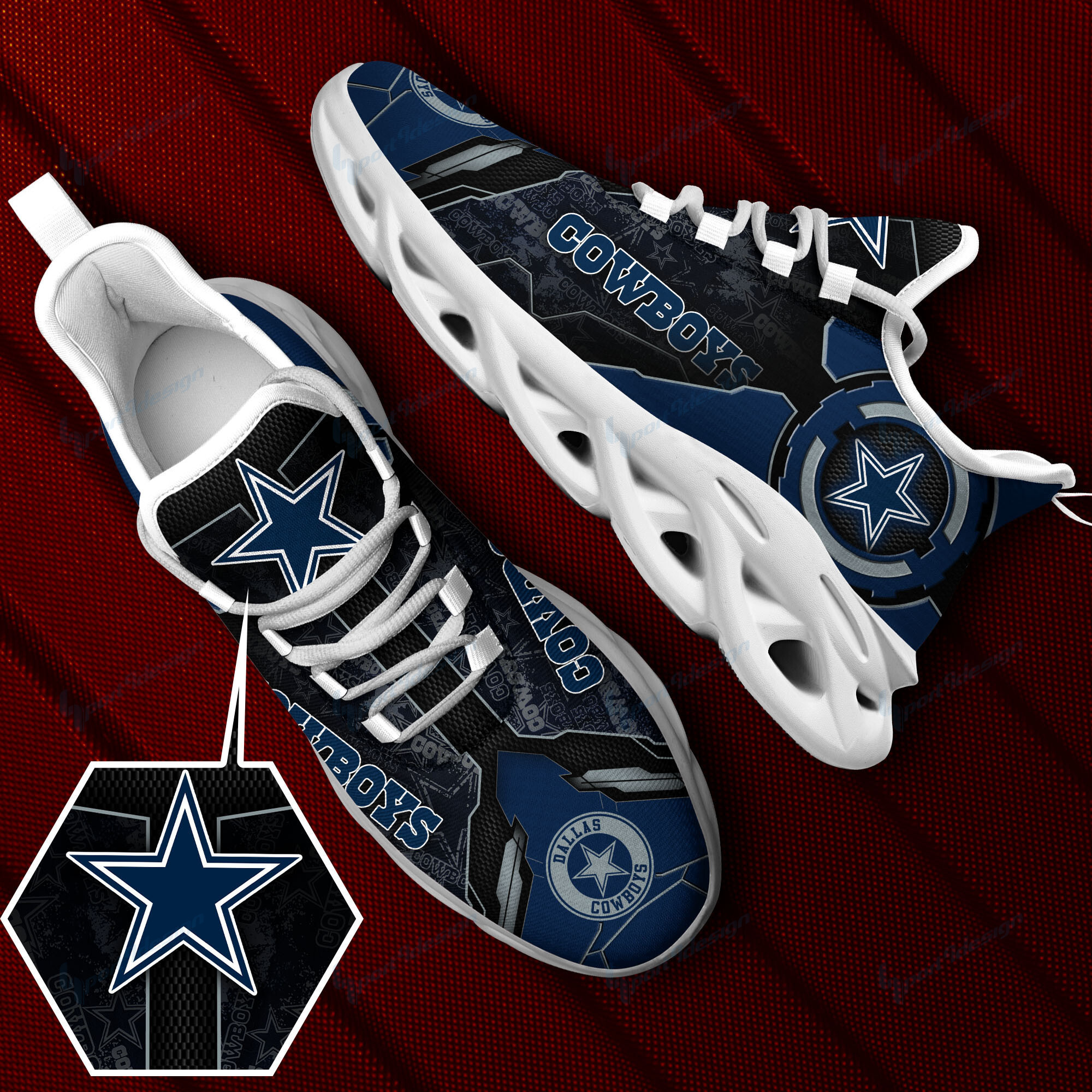 dallas cowboys yezy running sneakers spd13 d7elq