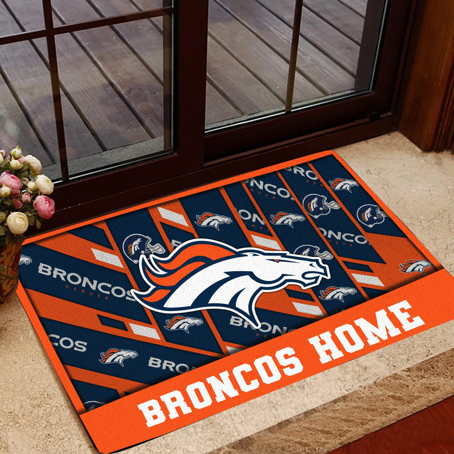 denver broncos doormat bg229 viwrr