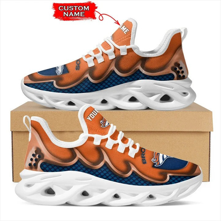 denver broncos personalized yezy running sneakers bg393 xhksb