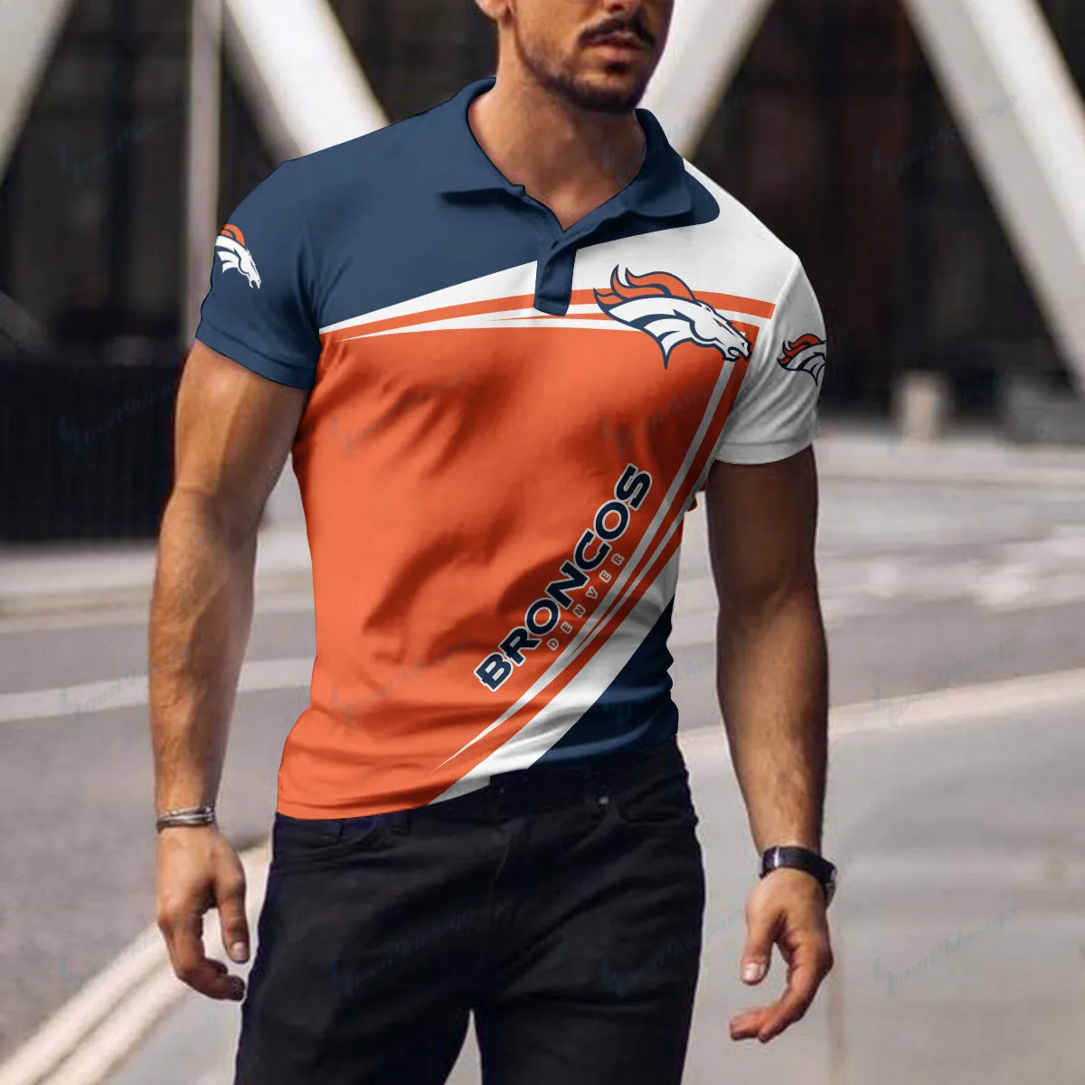 denver broncos polo t shirt bg04 q7nza