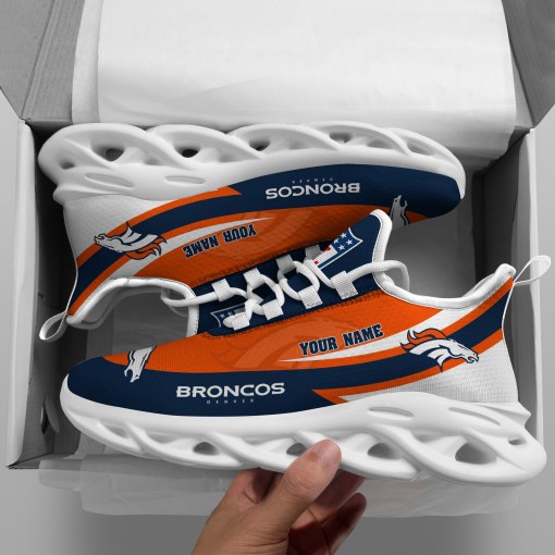 denver broncos white max soul shoes custom your name sports gift for fan sport gifts ehivm 53410 tkxeg